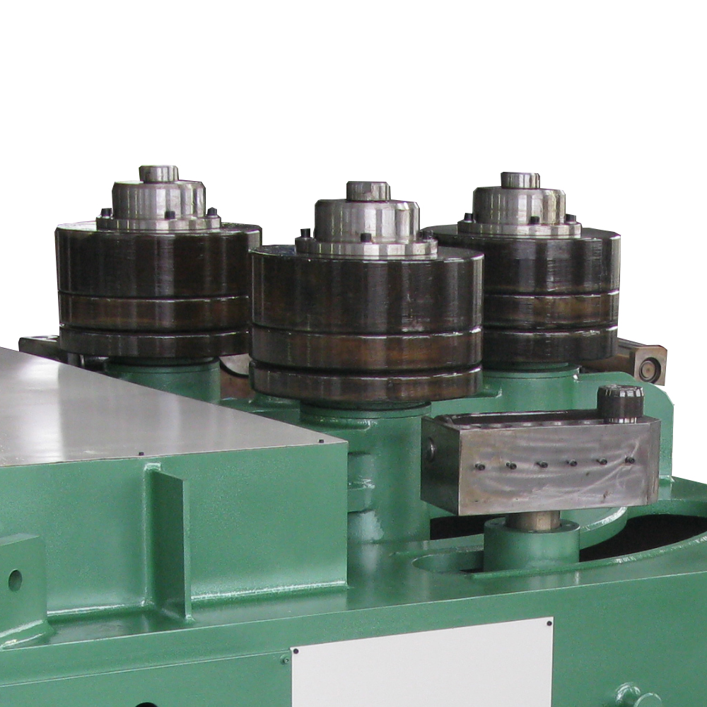 Máquina de laminación de perfiles de aluminio manual hidráulica de tres rodillos